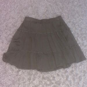 item: shein flowy skirt 
size: small
color: green